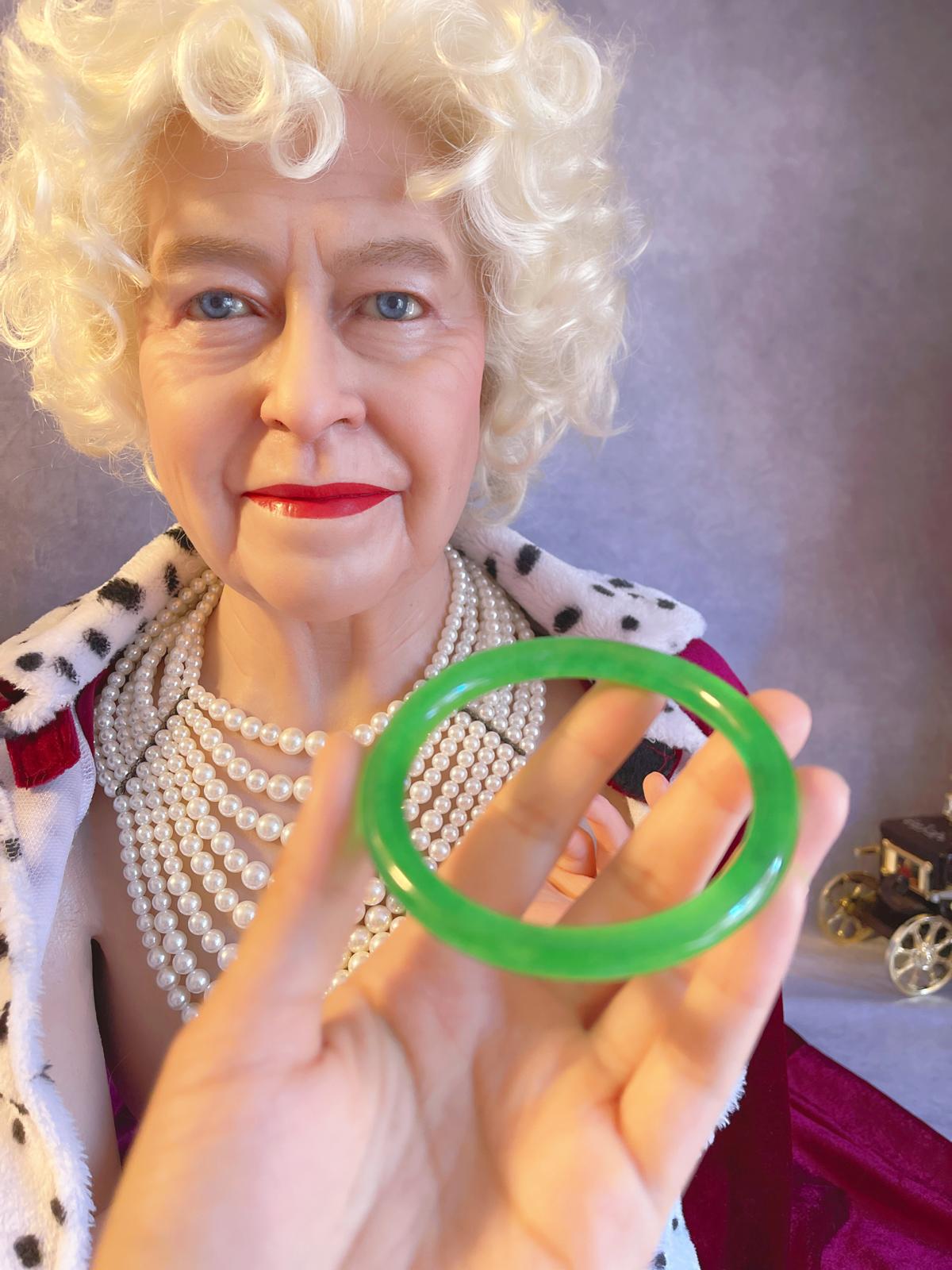 Imperial Grade Jadeite Bangle Bracelet, Royal Icy Emerald Green, Worn By Queens and Legendary Female Figures, Comes with Box