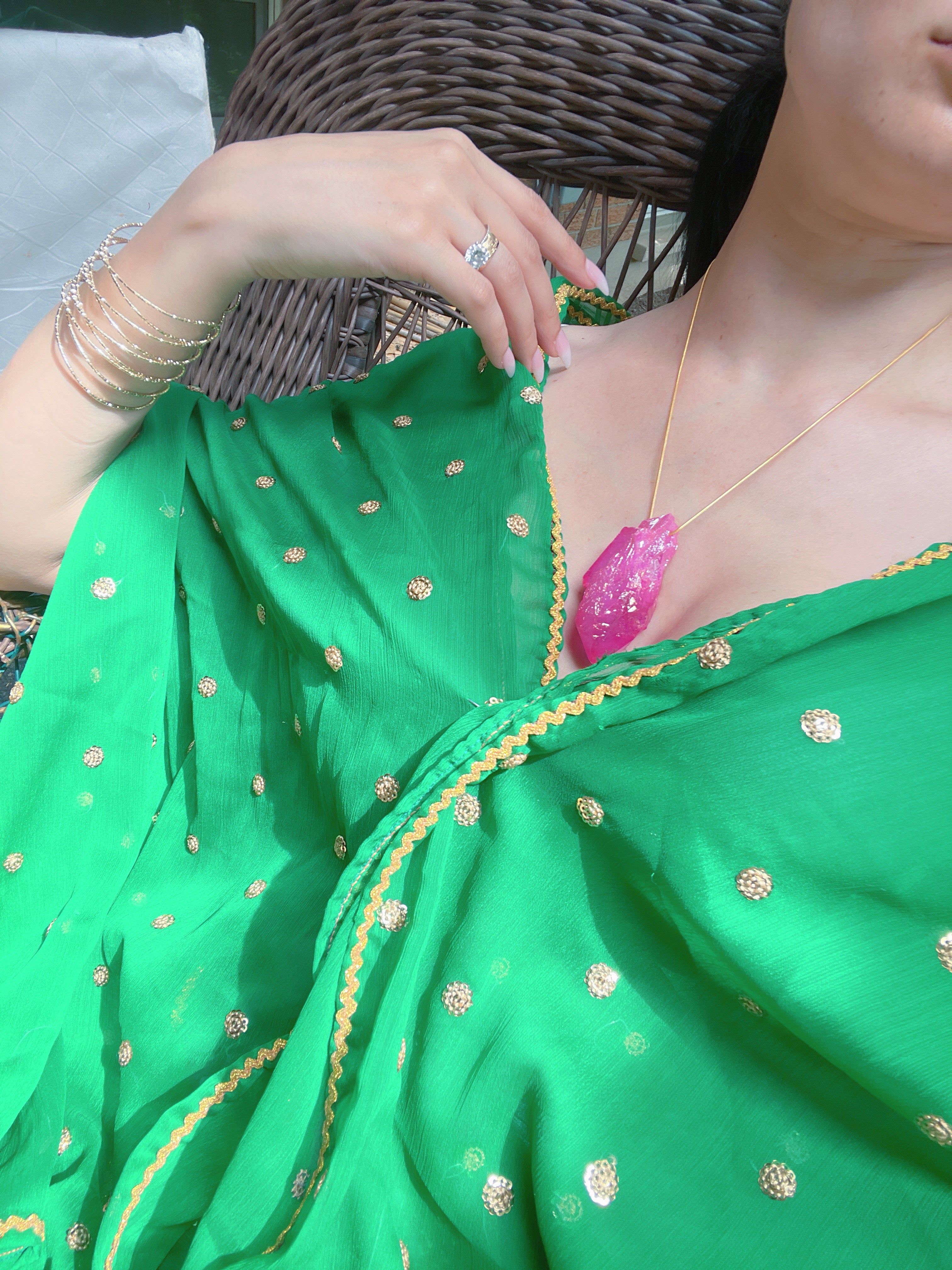 Mesmerizing Large Natural Pink Kunzite Rough Necklace, Raw Kunzite, Madagascar